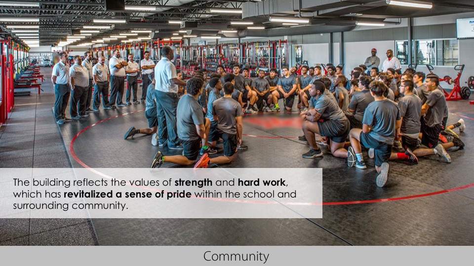 2018—Del Valle High School Athletic Facility Addition Texas School Architecture