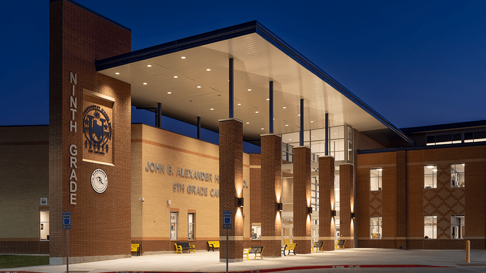 2020—J.B. Alexander 9th Grade Center Texas School Architecture