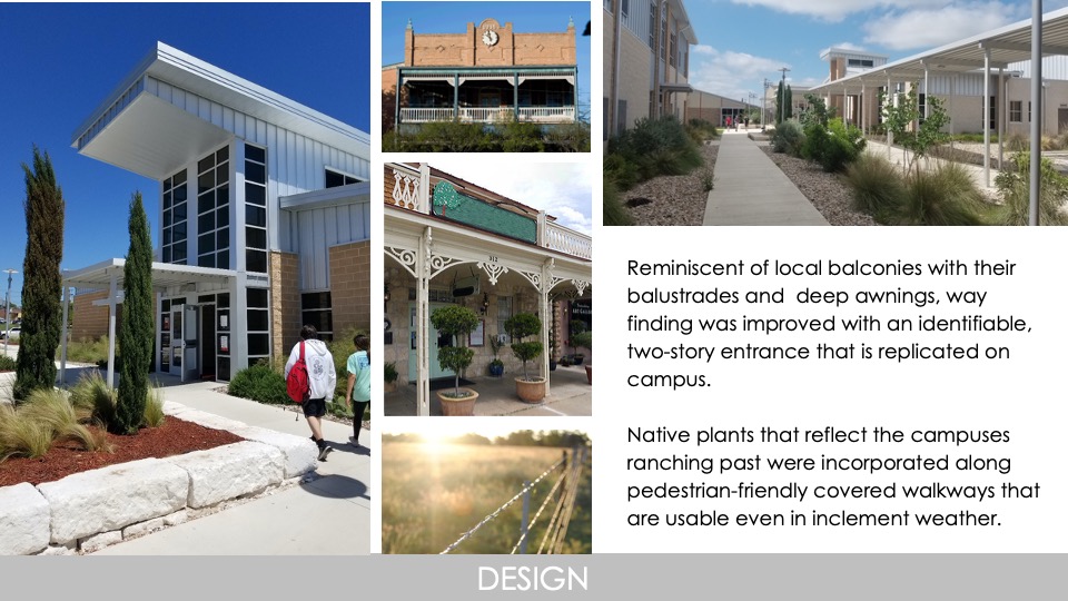 2020—Fredericksburg High School Texas School Architecture
