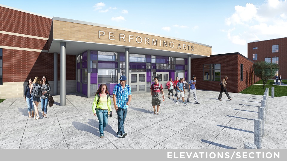 2020—Northside High School Addition and Renovations Texas School