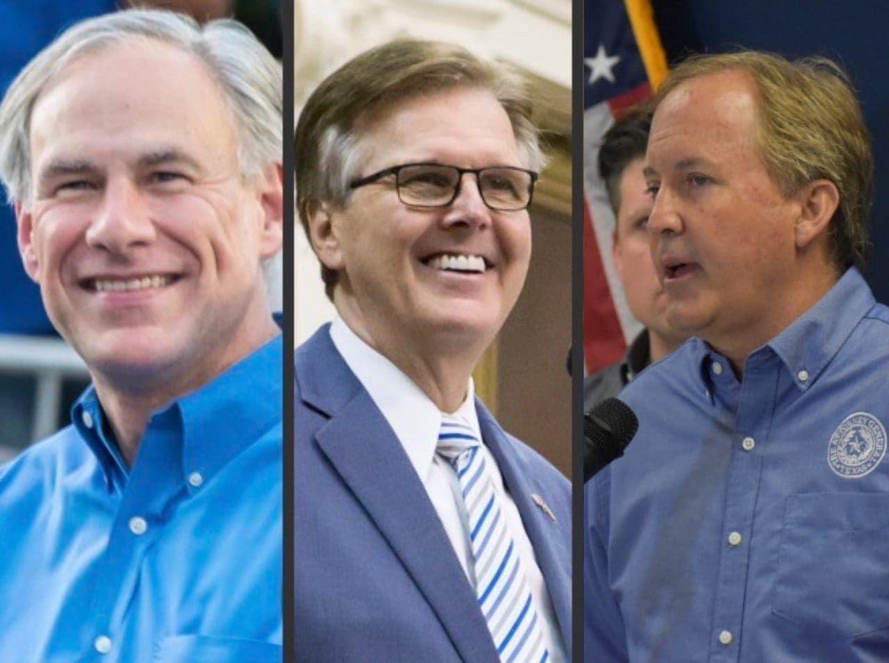 Greg Abbott, Dan Patrick, Ken Paxton Take DoubleDigit Leads Texas