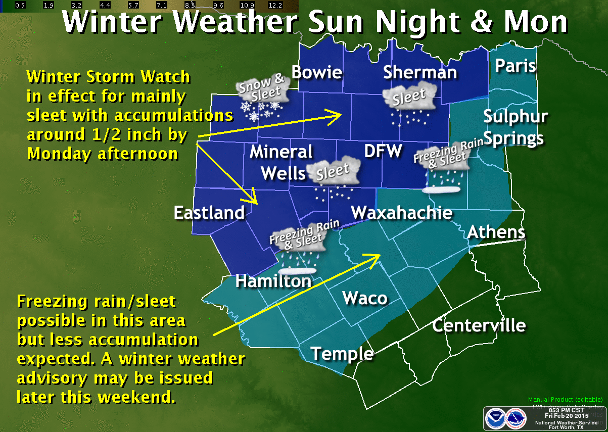 Winter Prediction For Texas 2023
