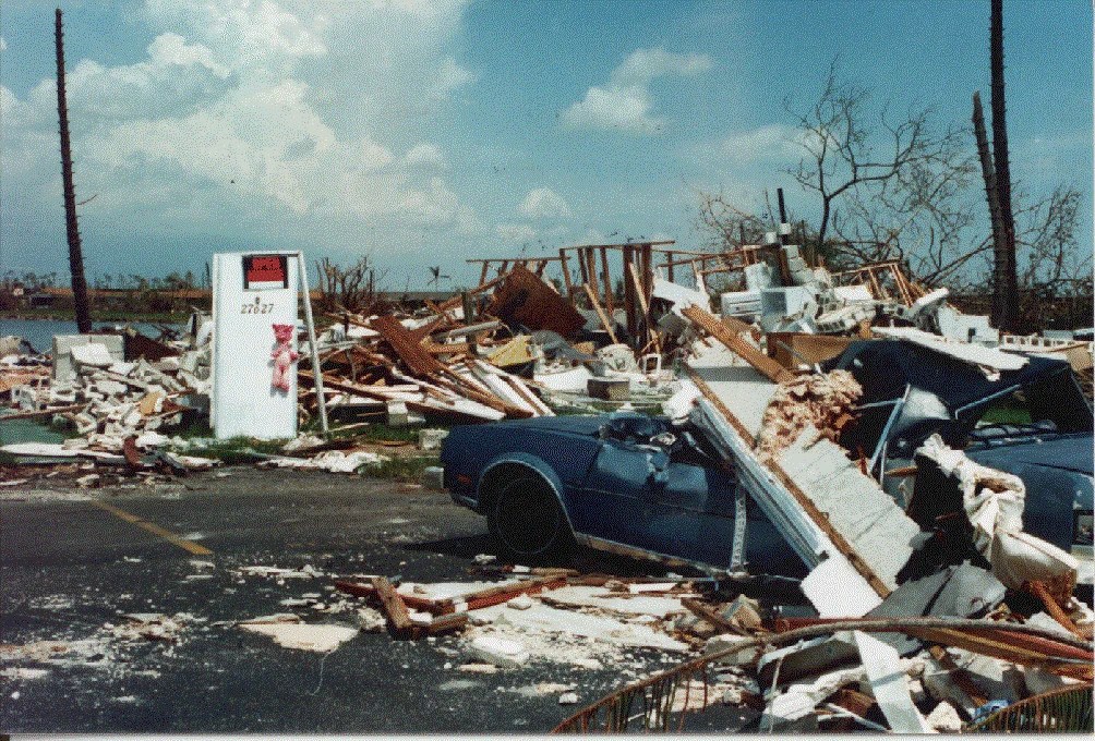 August 24, 1992 Hurricane Andrew Struck The South Coast of Florida