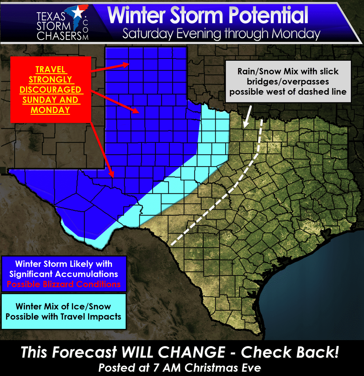Texas Winter Storm 2023 Predictions