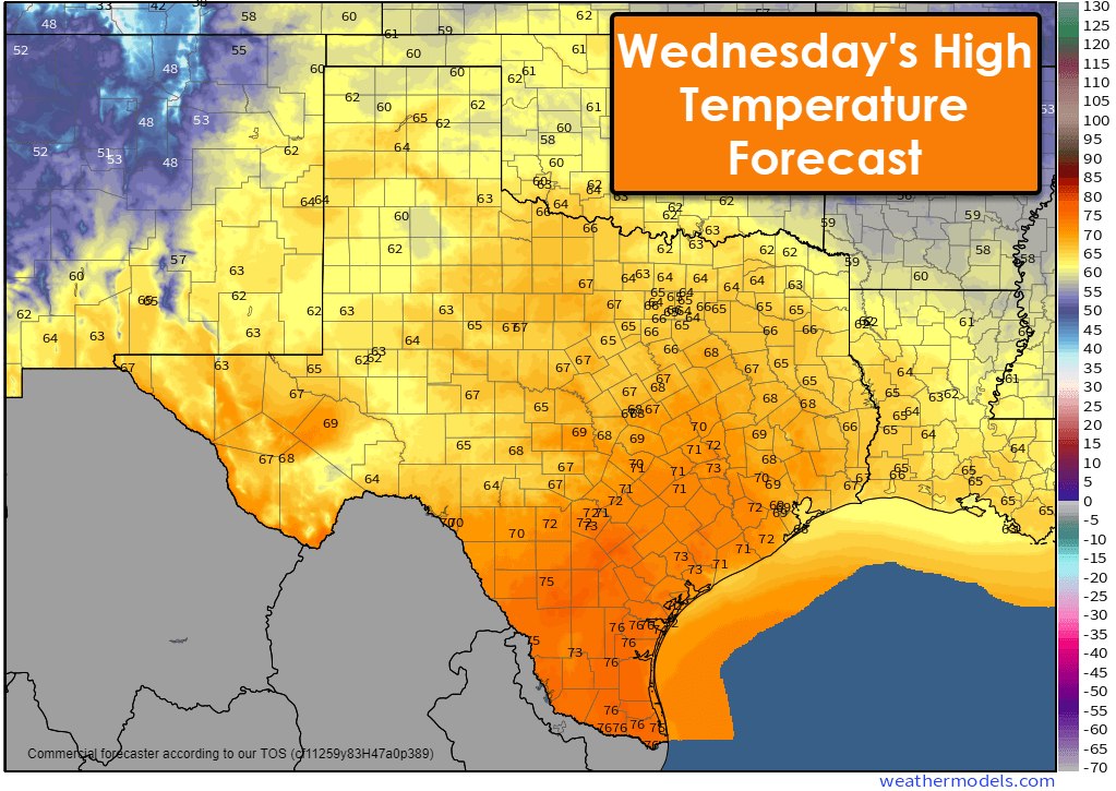 Texas Weather Roundup Next Rainmaker Arrives Thursday