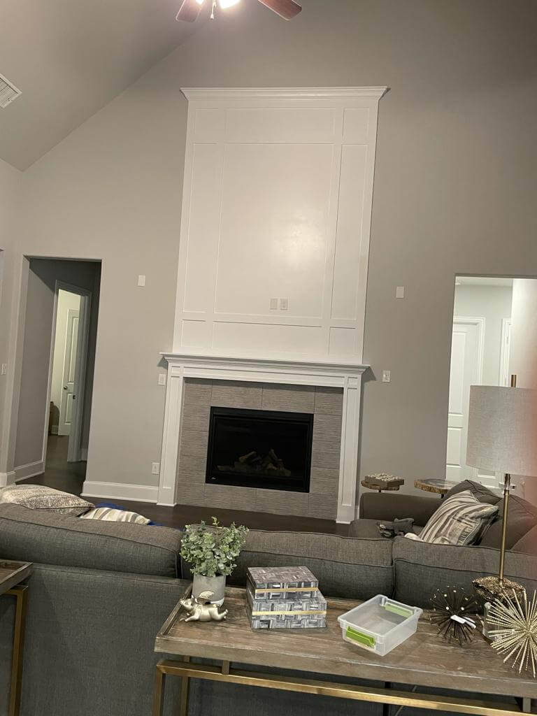 📞 Texas Trim Carpentry ⋆ Baseboard & Wood Trim Accent Wall