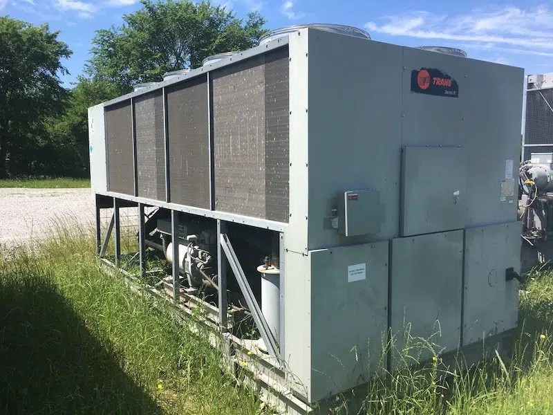 TRANE 155 Ton Air Cooled Chiller (2008) Texas Used Chillers