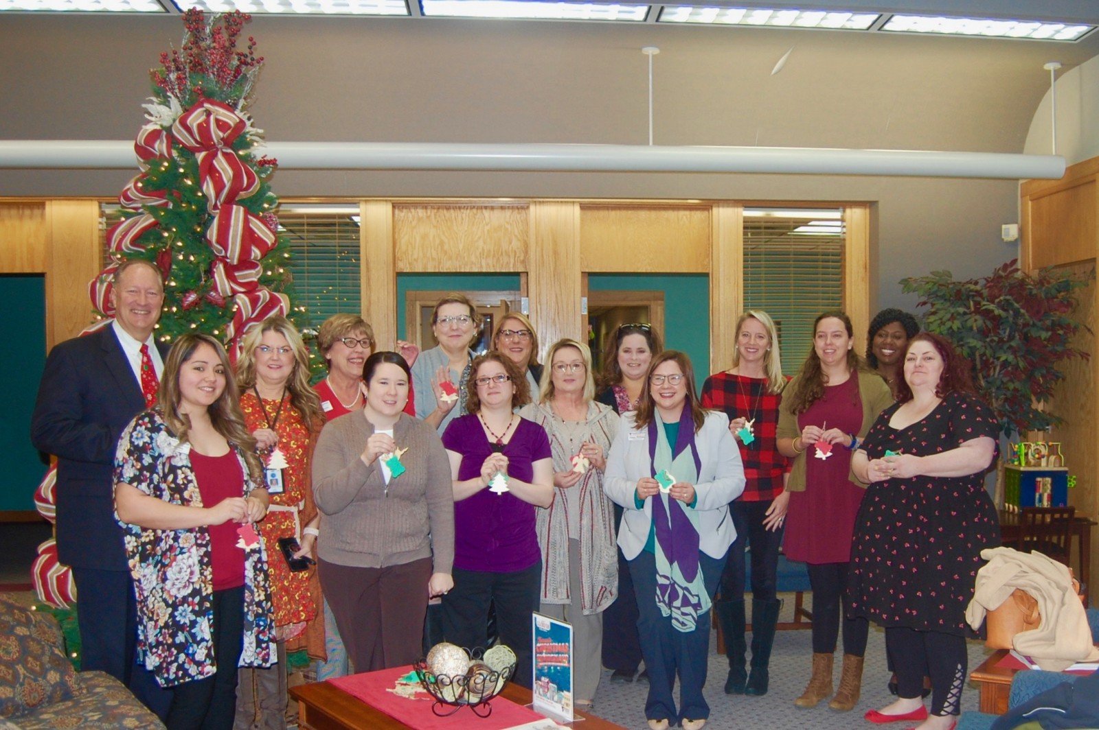 TCCU Hosts Tree of Life for Clients of APS, December 4 14, 2019