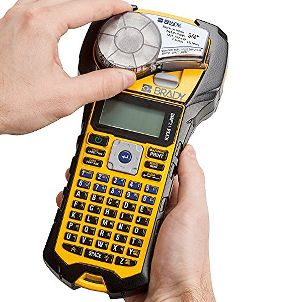 Brady BMP21PLUS Handheld Label Printer with Rubber Bumpers, MultiLine