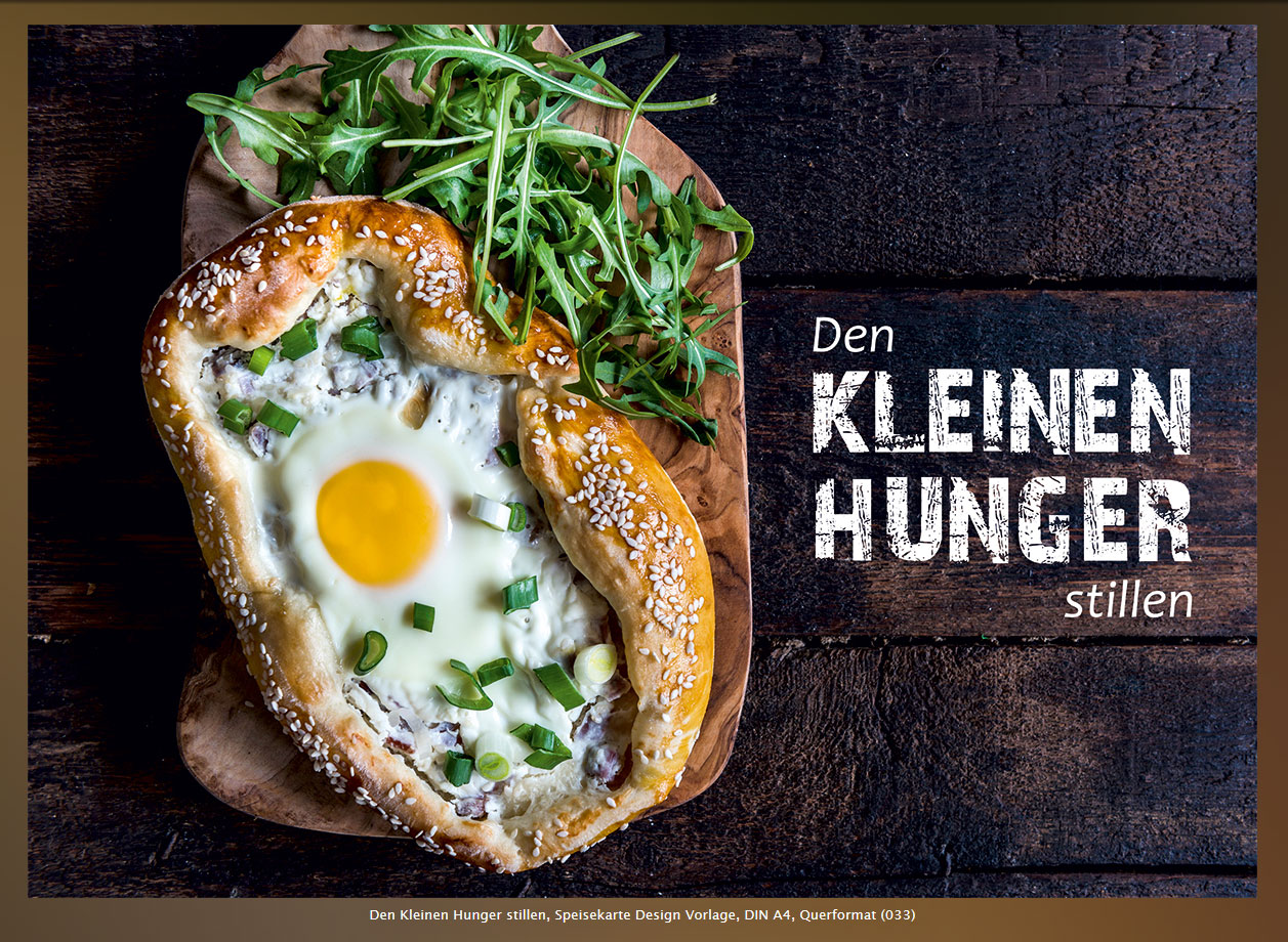 Speisekarte Design Vorlage » TEXTAG GROUP Webdesign & Werbung, Putbus