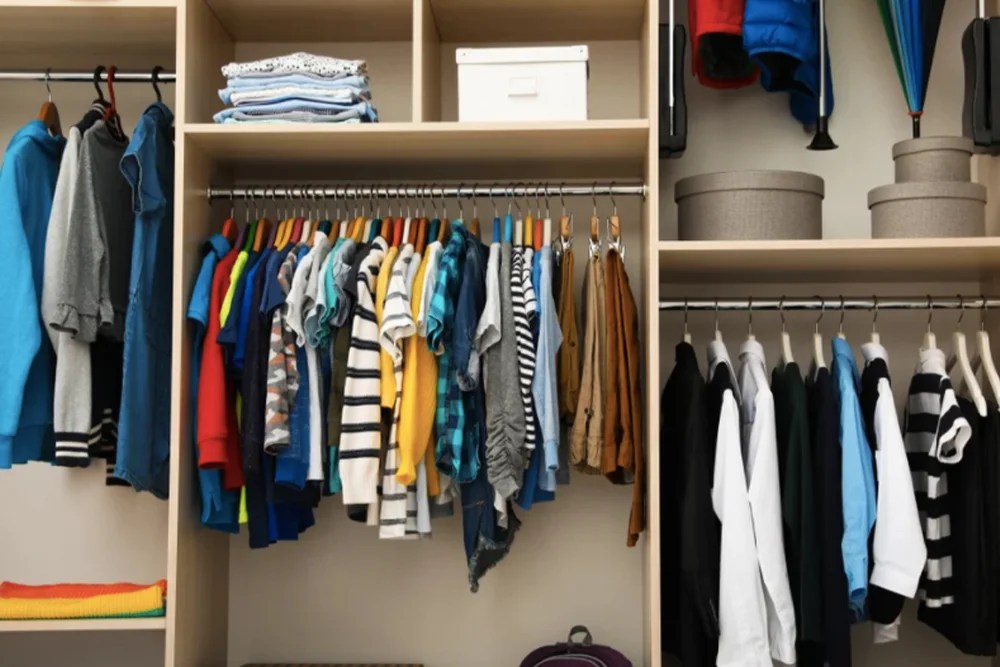 The United States has established standards for clothing storage units