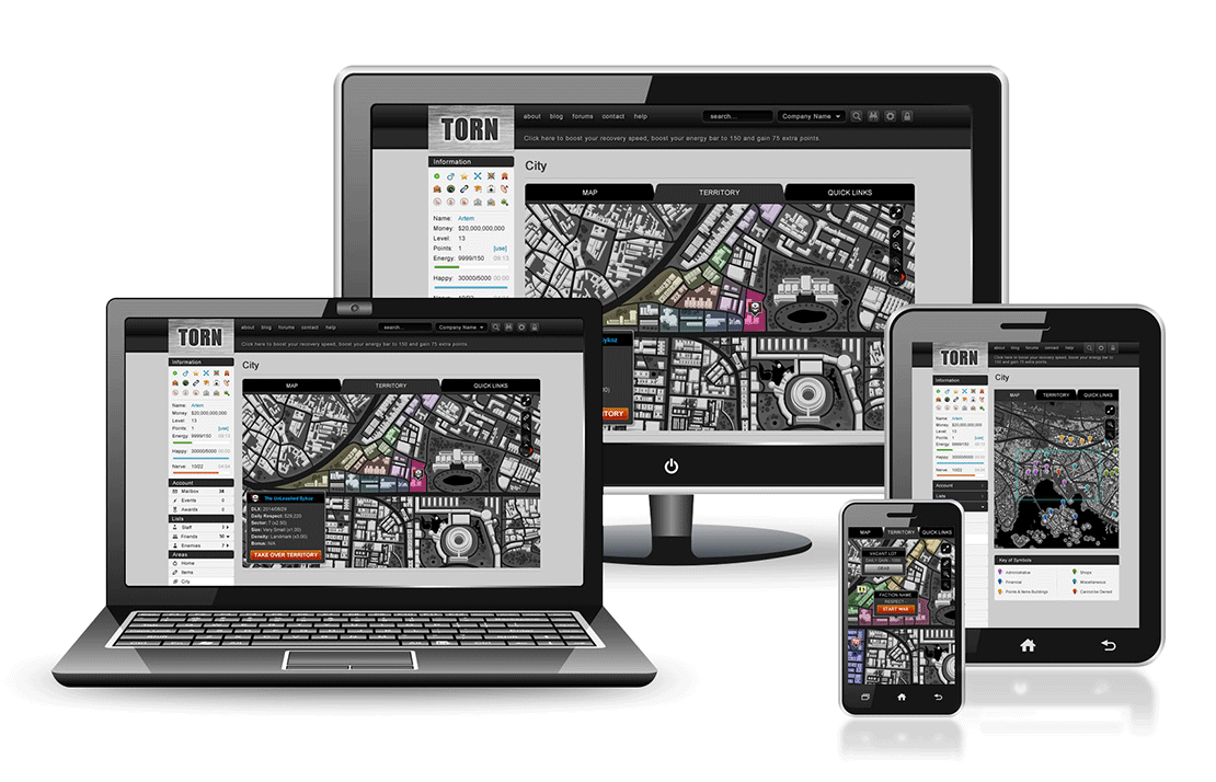 TORN City Game Reviews Textbased online browser game