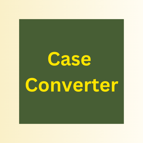 Case Converter Online