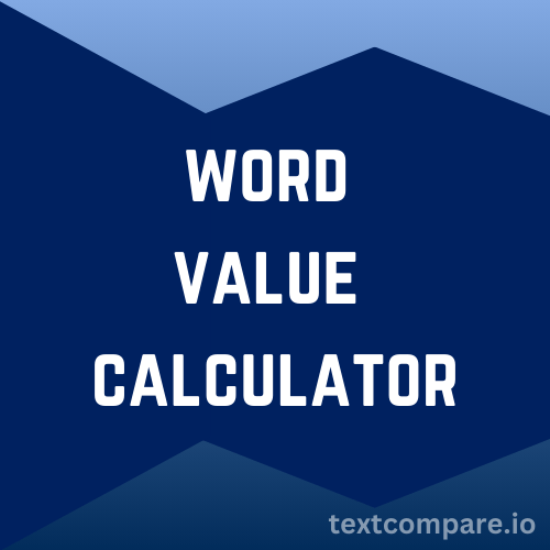 Word Value Calculator