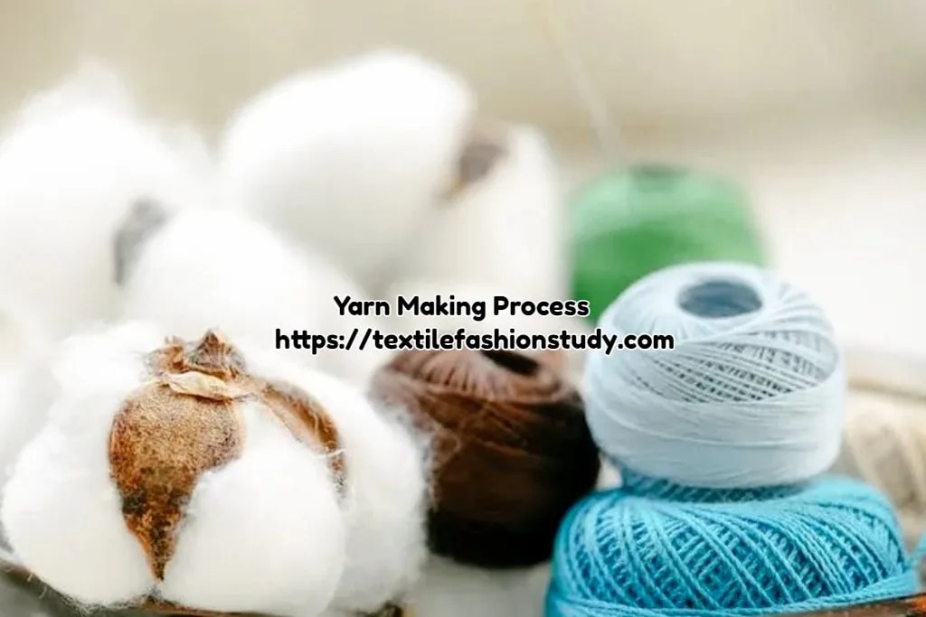 Basic Principles Of Yarn Making Process