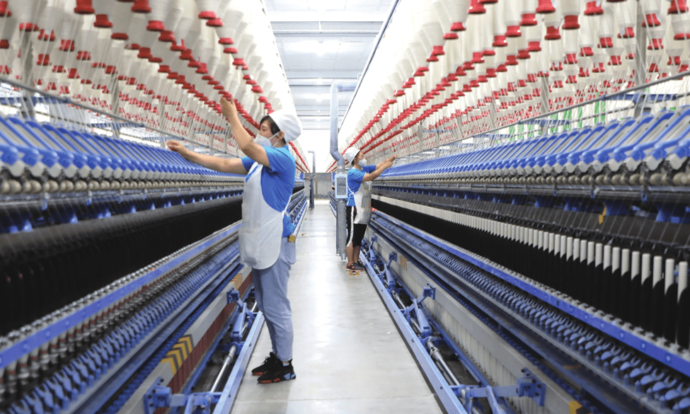 China's textile industry posted stable revenue growth in the first half