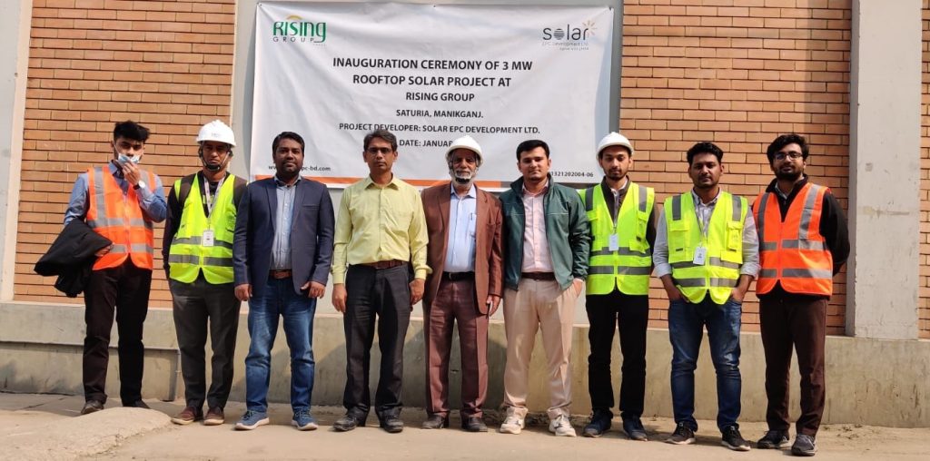 Solar EPC Development Ltd. Inaugurates EPC work of a 3 MW Rooftop Solar