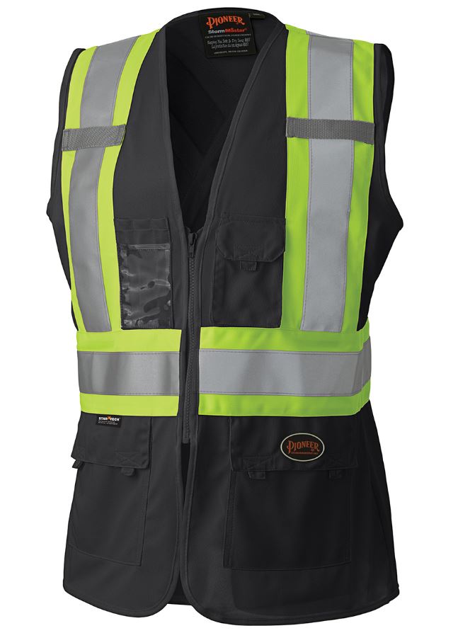 HiVis Ladies Safety Vest V1021840 Safety Vest Pioneer Workwear