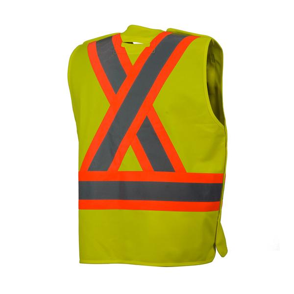 SURVEYOR VEST WITH FOUR POCKETS SA5837202 cheap safety vest, redi