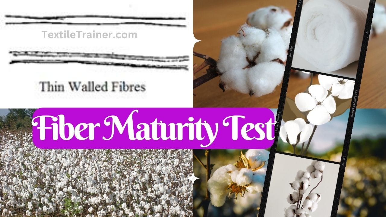 Determination of Fiber Maturity on Direct Method Caustic Soda Swelling Method/ Lab Report