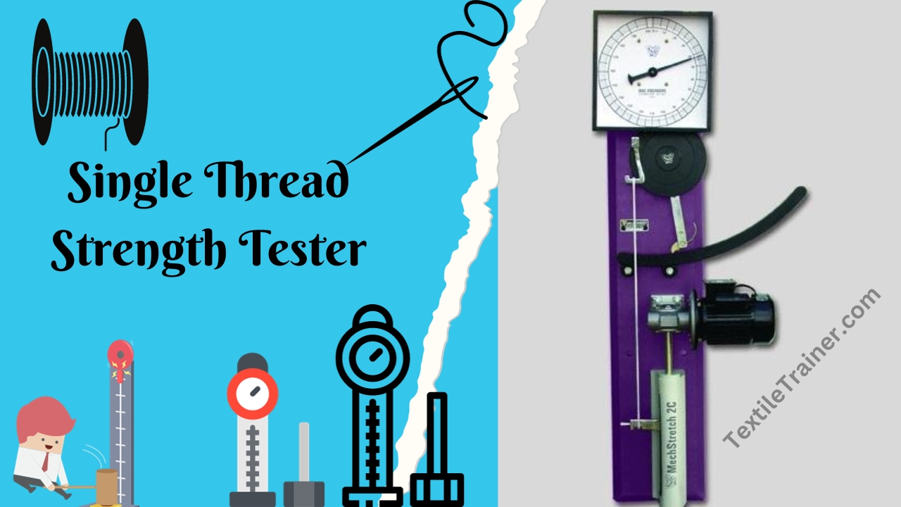 Single Yarn Strength Tester Working Principle with Simple Calculation