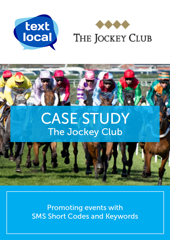 The Jockey Club uses Textlocal's Bulk SMS to promote events Textlocal