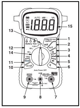 Innova 3320 Auto-Ranging DMM Owner’s manual - Text Manuals