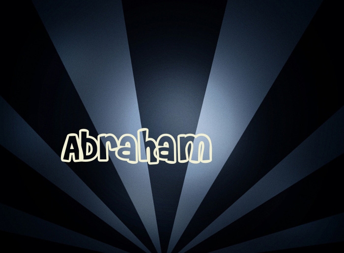 Pictures with names Abraham.
