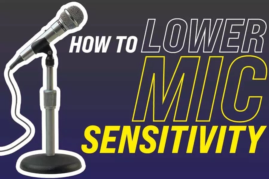How To Lower Mic Sensitivity Textually