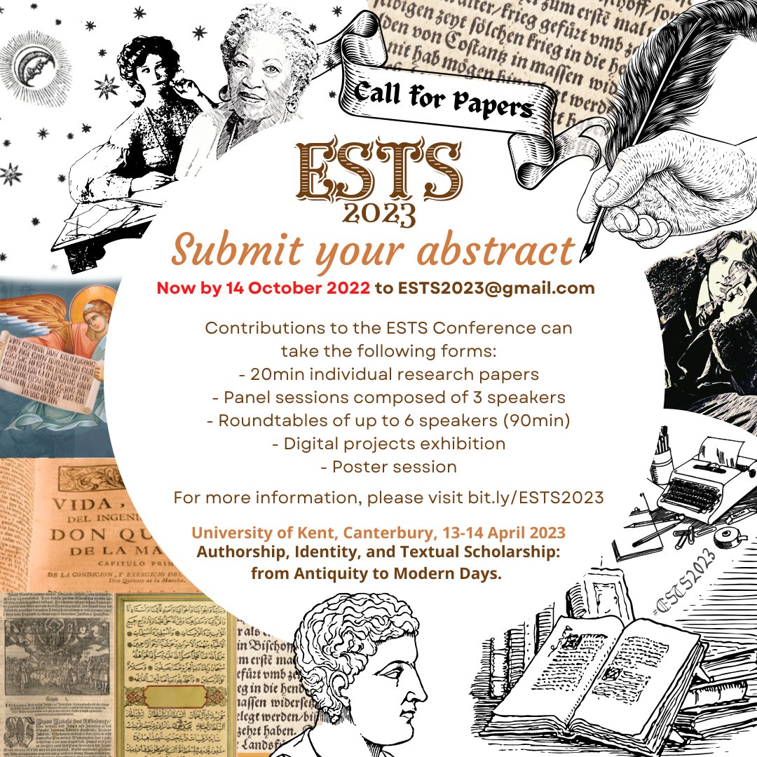 ESTS Conference 2023 Proposal Deadline Extension ESTS