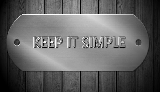 Embossed Metal Tag Text Effect PSD Font Stamp Textuts