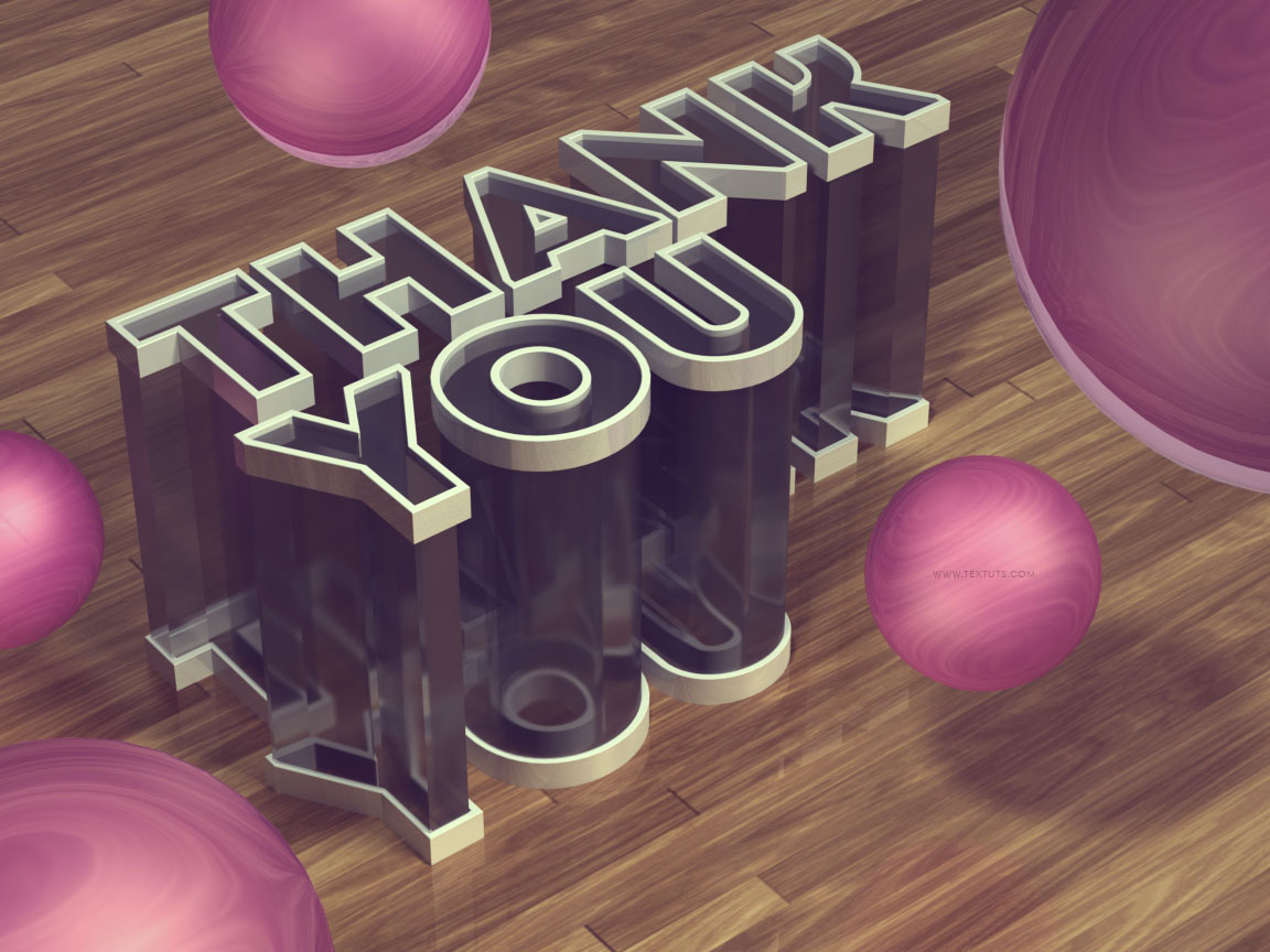 Zone 3D Acrylic Text Effect in CS6