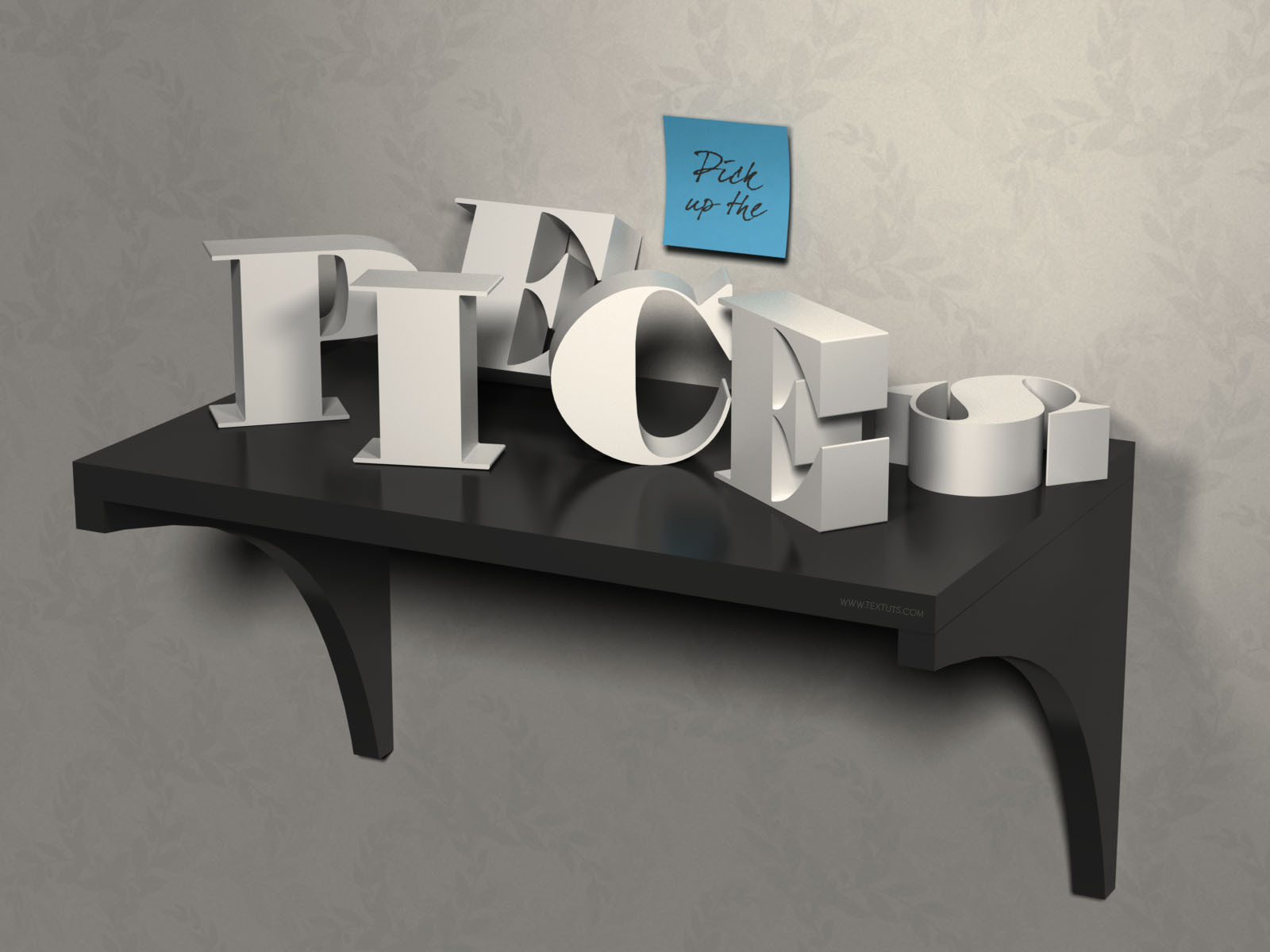 3D Letters on a Shelf Text Effect PSD Drawer Font Textuts 3D Letters on a Shelf Text Effect PSD Drawer Font Textuts