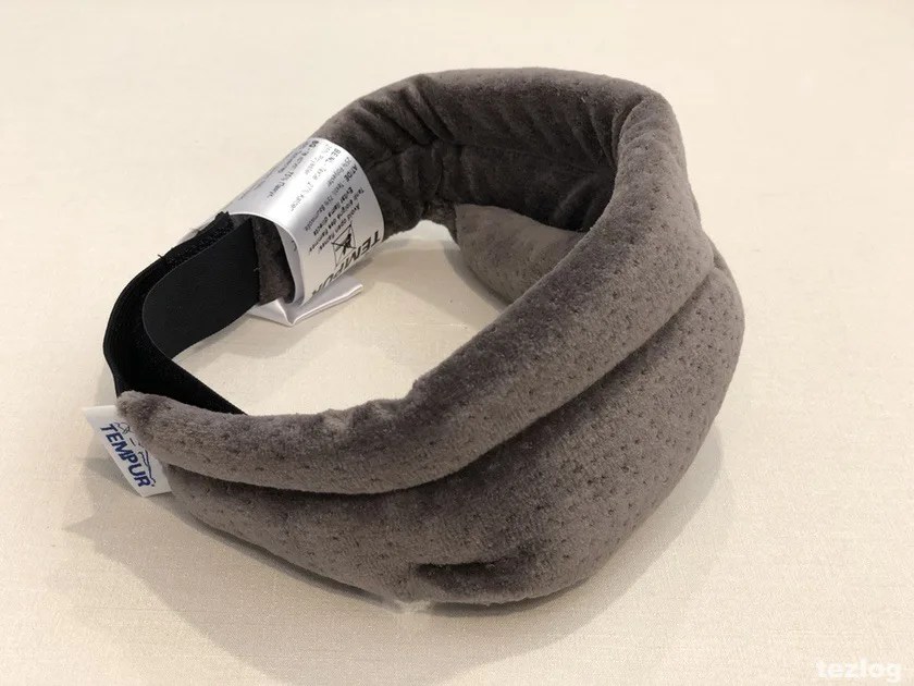 グレー Salon de Chelsea専用 テンピュール スリープアイマスク サイズ