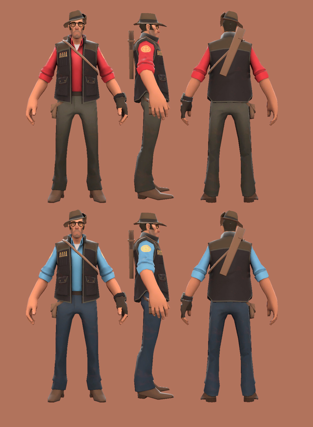 Team fortress 2, How to make, Fashion art