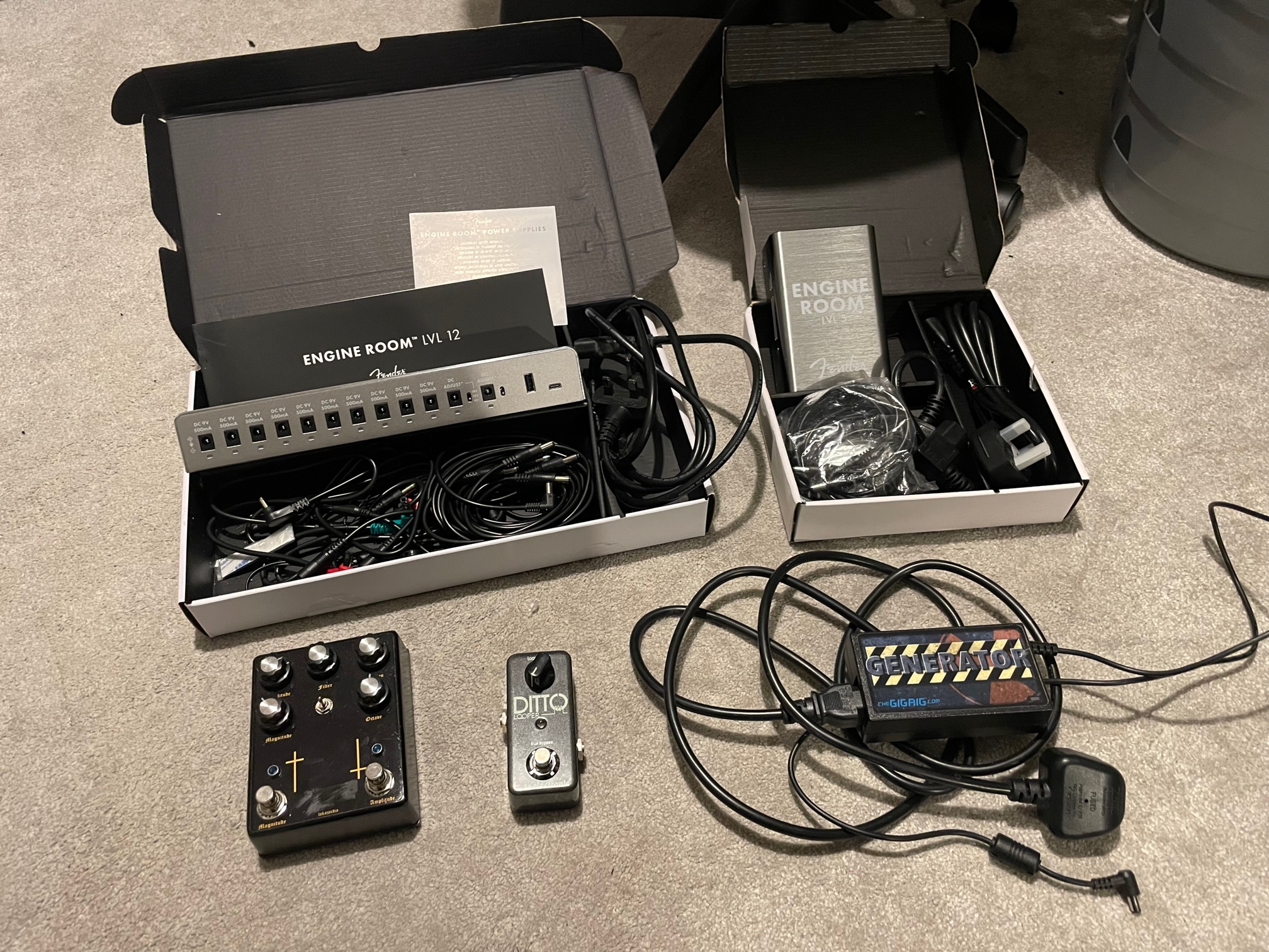 FS Fender Engine Room LVL12 and LVL 5, Lokaj EQD Life Pedal Clone