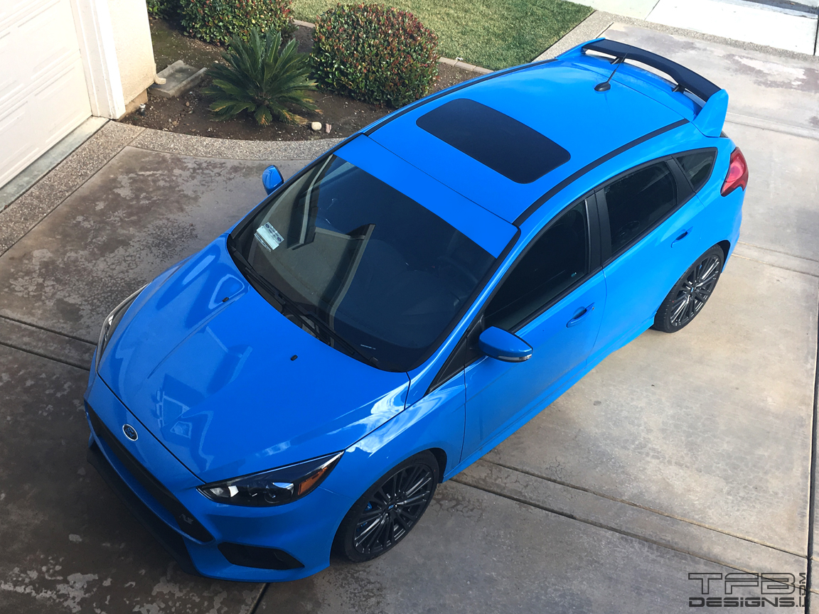 Windshield Banner for 20122018 Ford Focus ST RS ALL TFB Designs