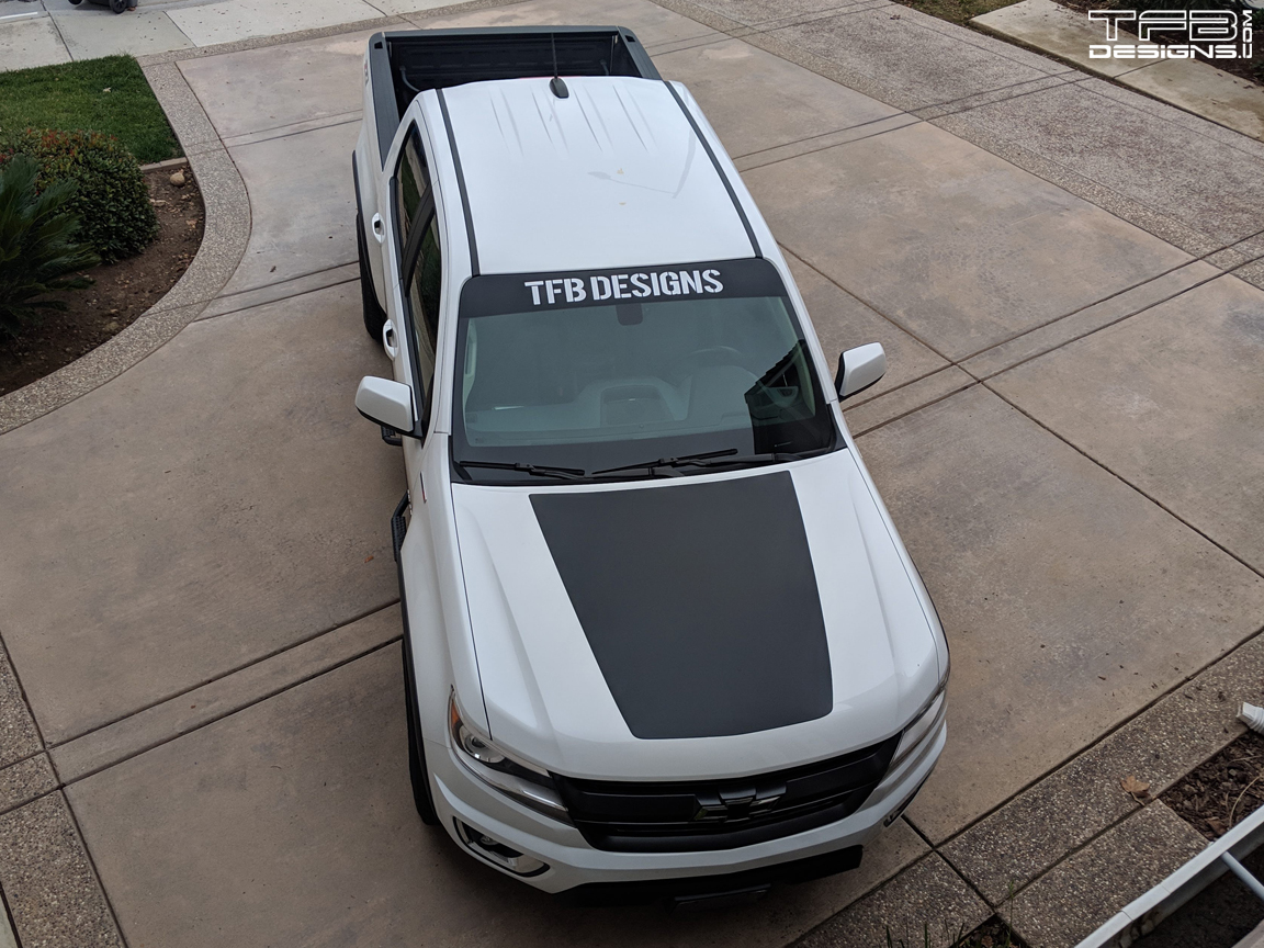 Windshield Banner fits 20152019 Chevy Colorado / GMC Canyon TFB