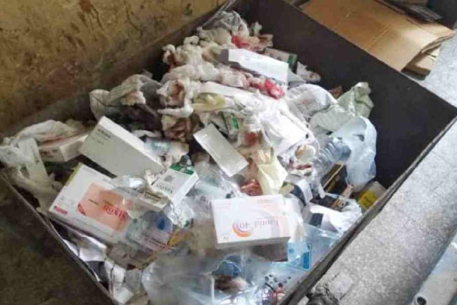 Infectious biomedical wastes turning hazardous amid Covid pandemic The Financial Express