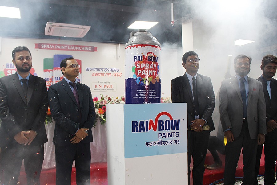 RFLRainbow starts manufacturing spray paint in Bangladesh The