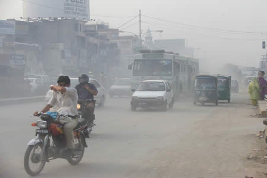 Dust pollution in Dhaka city The Financial Express
