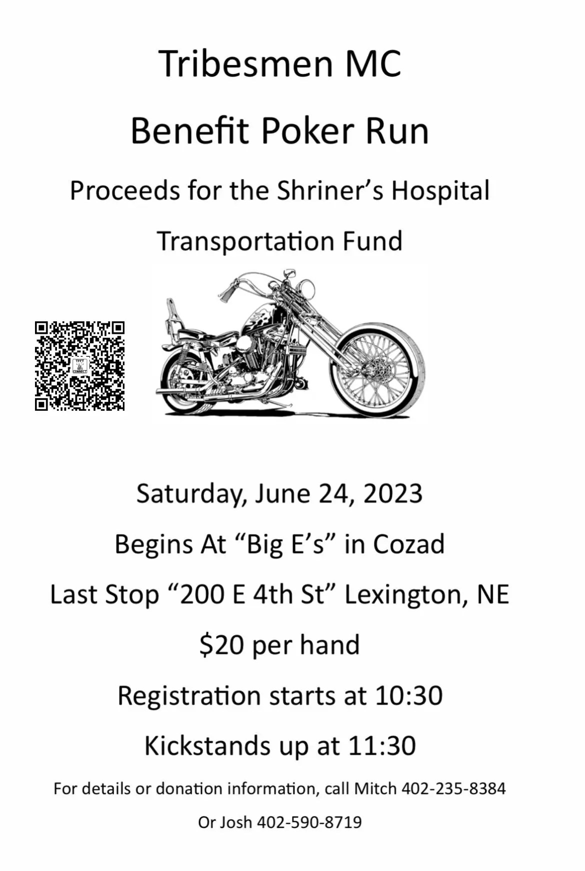 TFFTConnect Ride with the Reaper Western Nebraska Poker Run