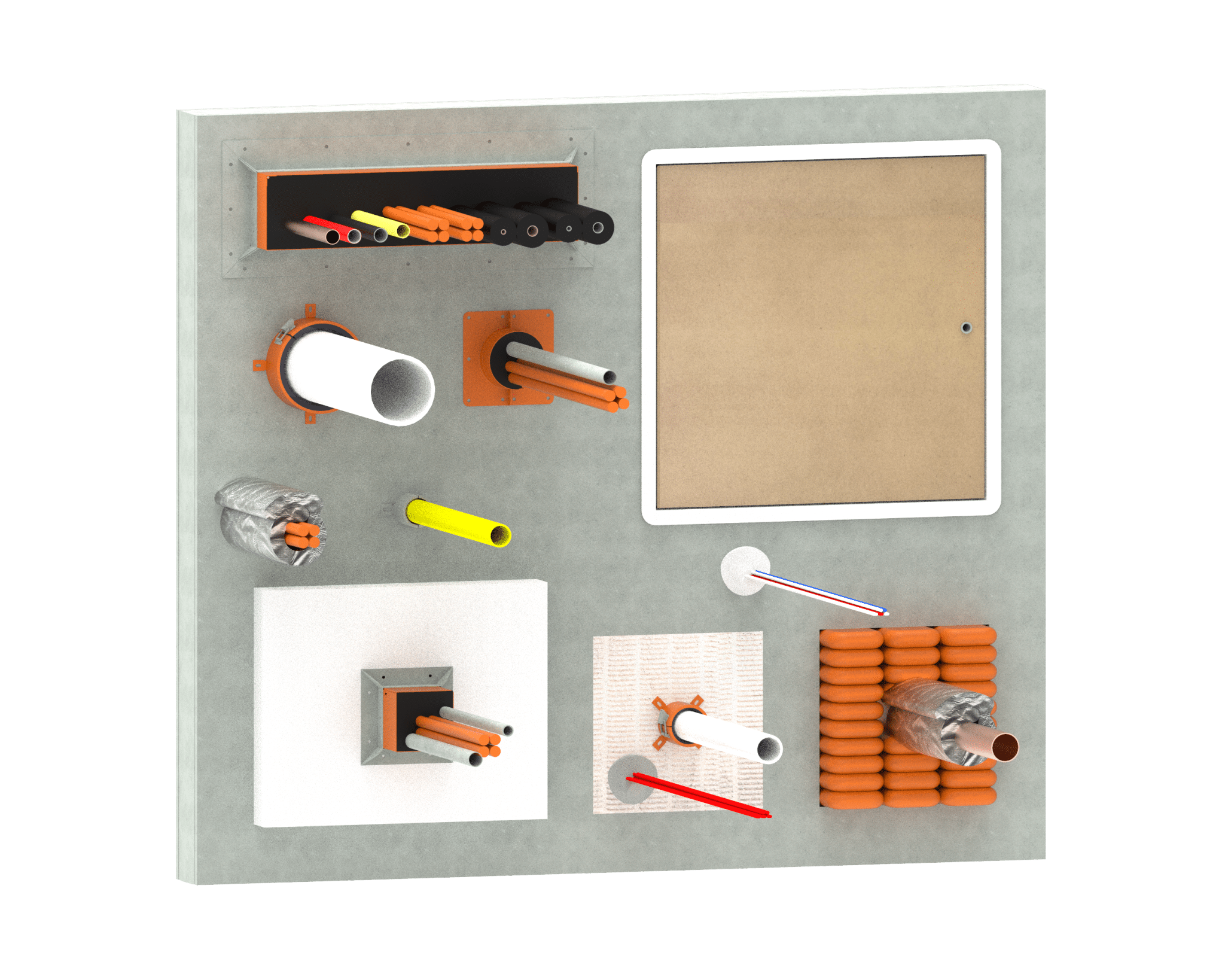 Concrete Walls Trafalgar Fire