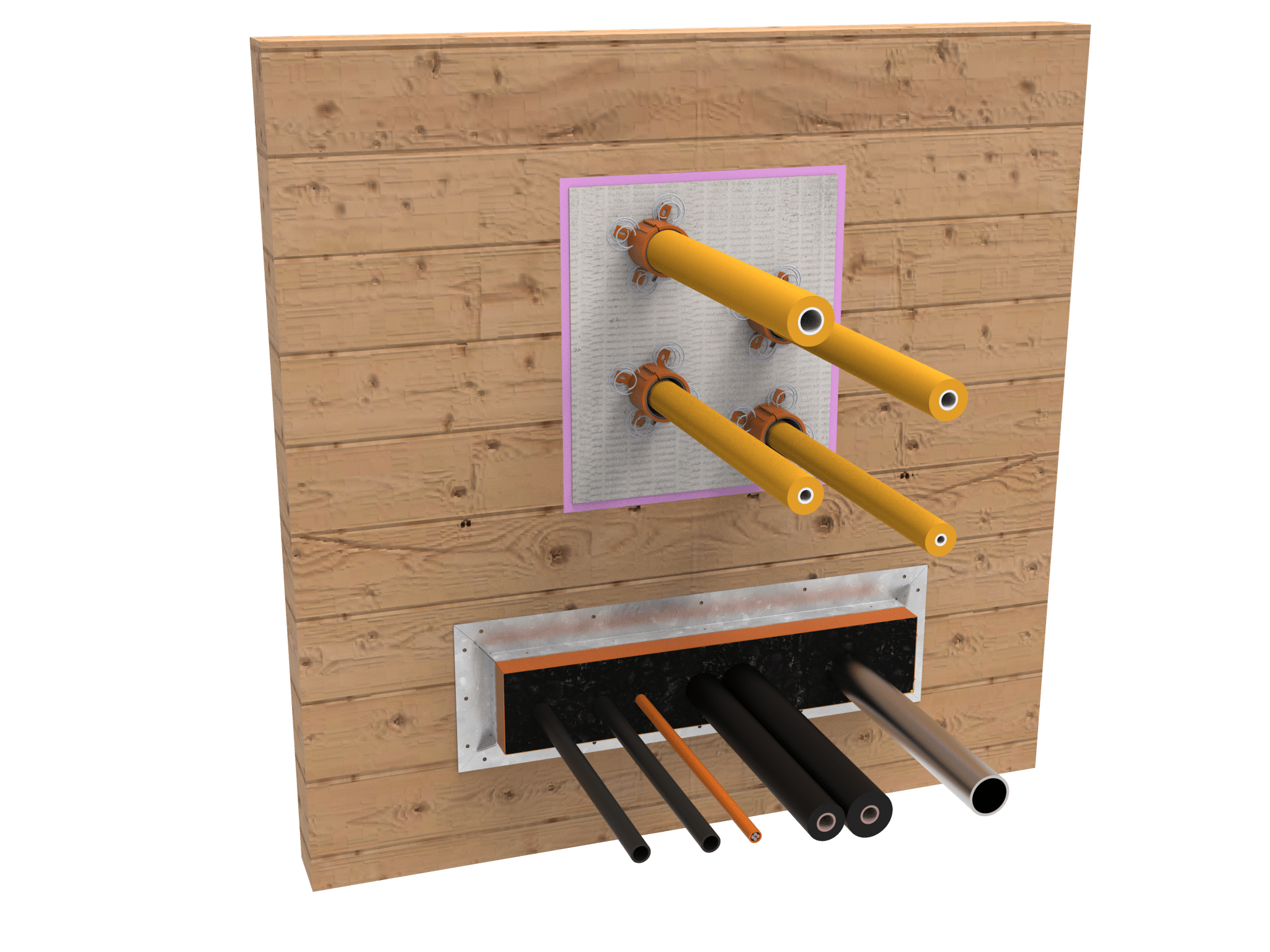 Fire Stopping for Timber Walls Trafalgar Fire, Australia