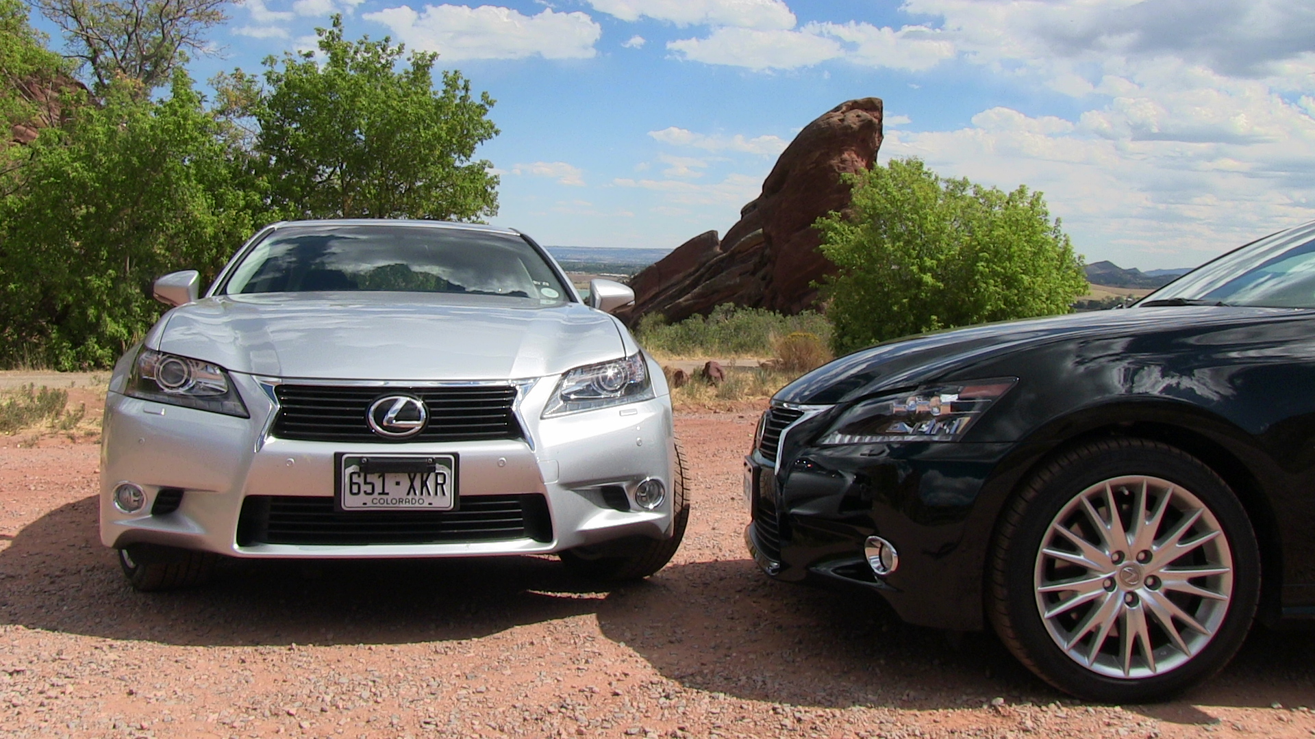 2013 Lexus GS 350 vs GS450h 0-60 MPH Mashup Review