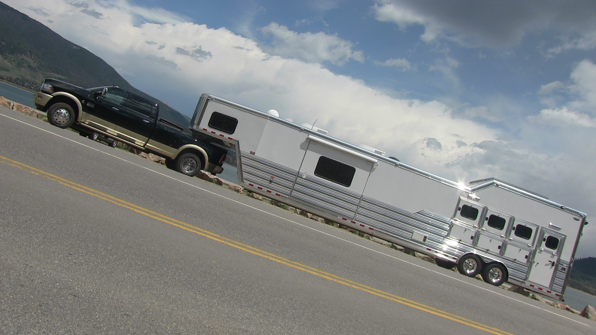 2013 Ram 3500 Laramie Longhorn Pickup & Horse Trailer Revealed The