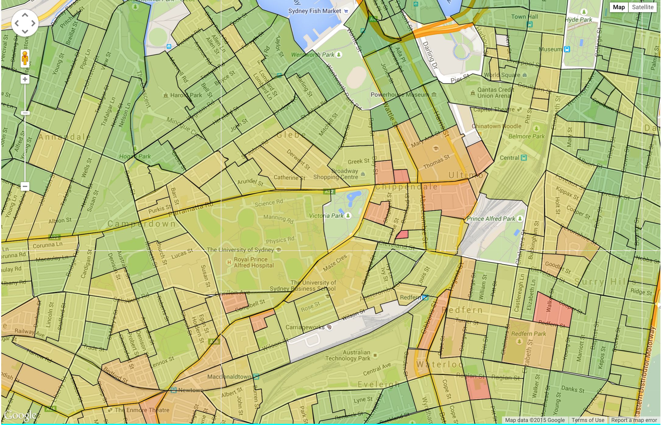 Housing Market Heat Map
