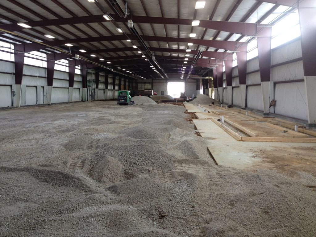 Construction has begun on an automated stateoftheart powder and