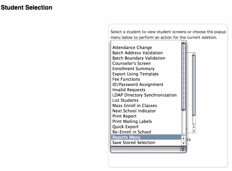 PowerSchool Printing Address Labels (ReportWorks)