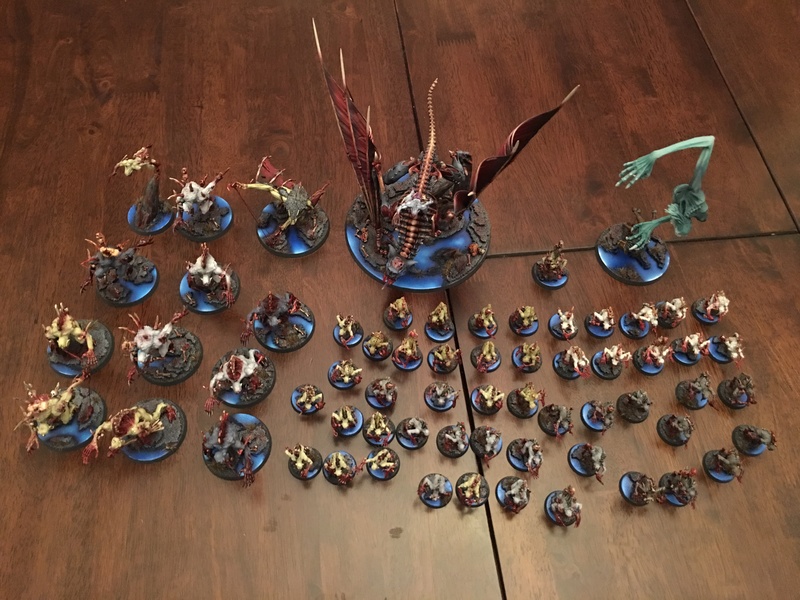 My Flesh Eater Courts Painting and Modelling The Grand Alliance